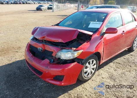 2010 Toyota Corolla Le из США, поврежденный, VIN 1NXBU4EE1AZ347190